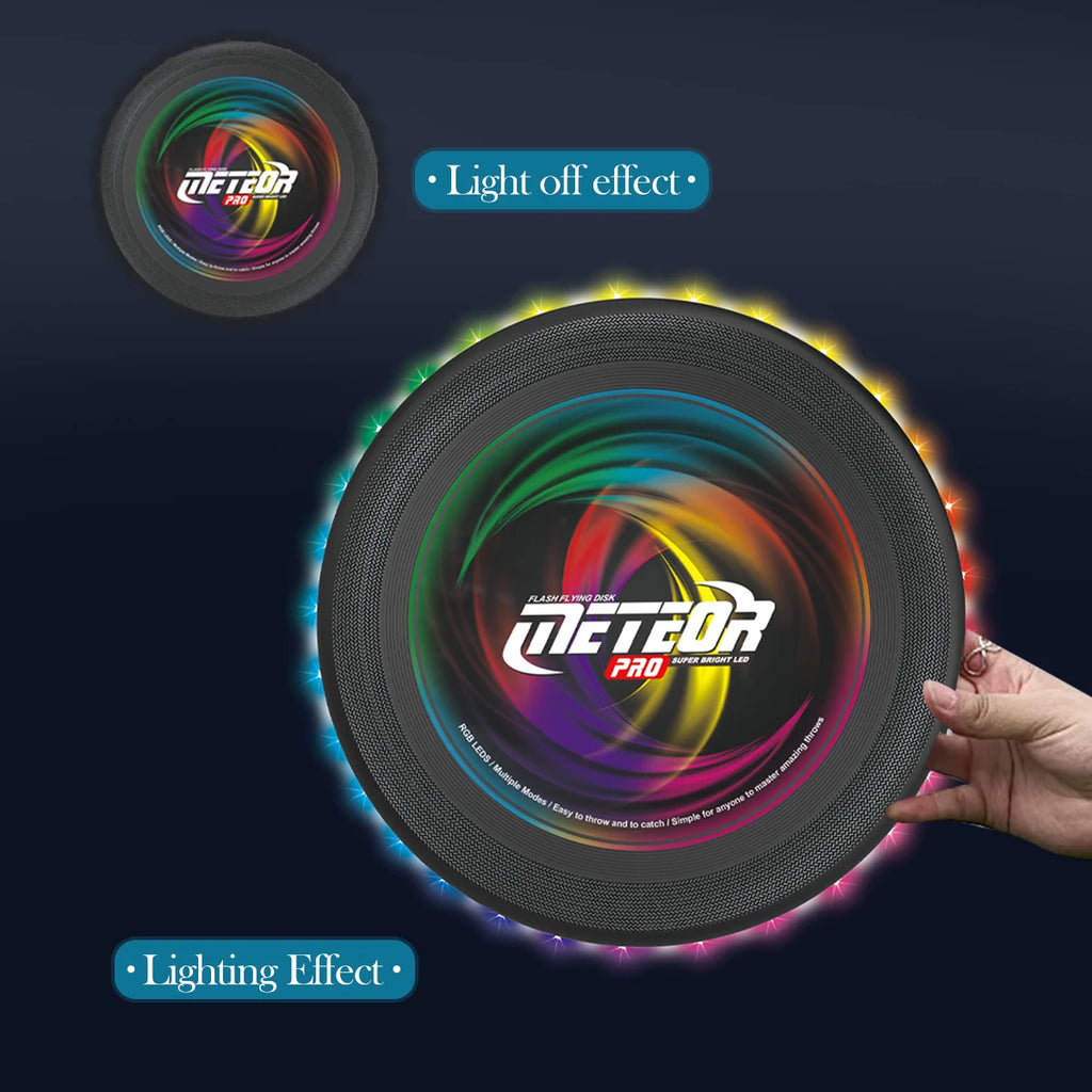LED Flying Disc – Light-Up Outdoor Frisbee Toy for Kids