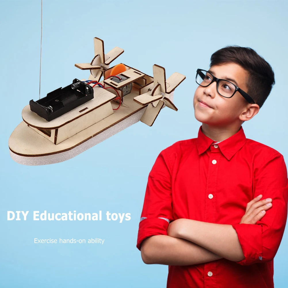 DIY STEM Boat Science Kit for Kids