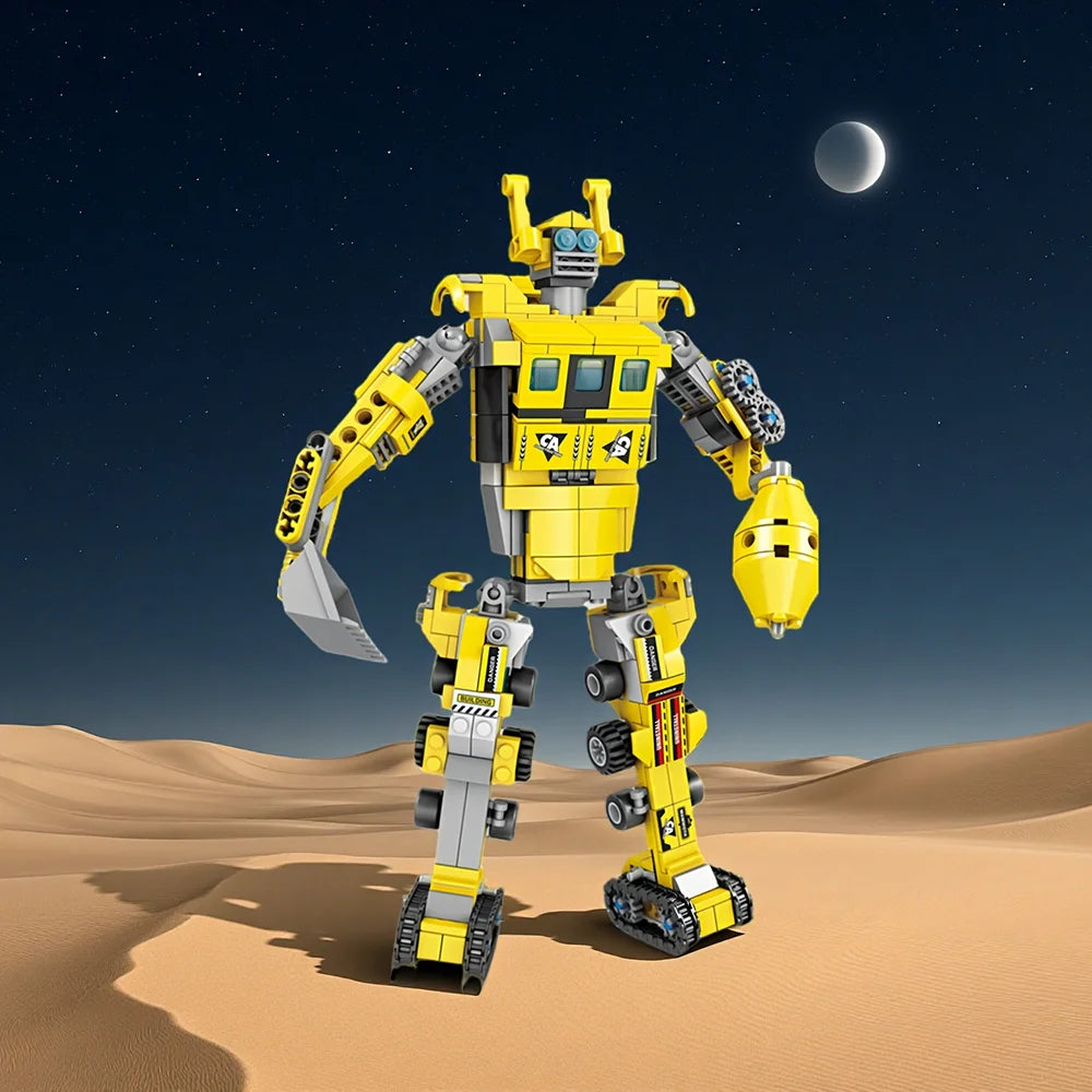 8-in-1 STEM Robot Building Kit – DIY Engineering Toy for Kids