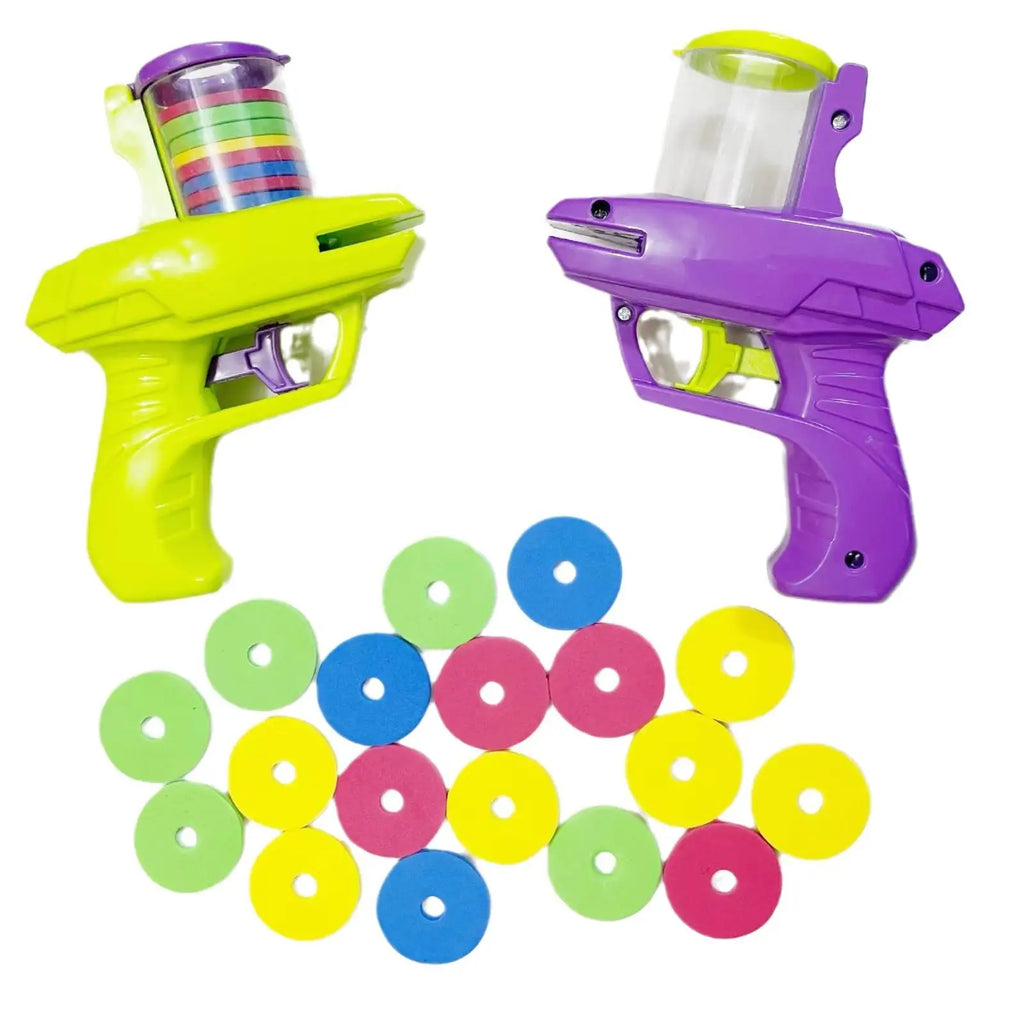 Foam Disc Launcher Toy – Outdoor Shooting Game for Kids