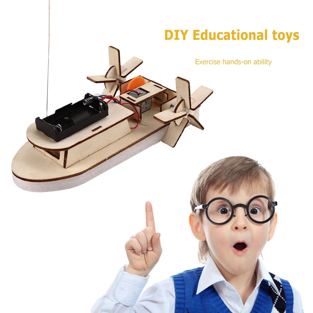 DIY STEM Boat Science Kit for Kids