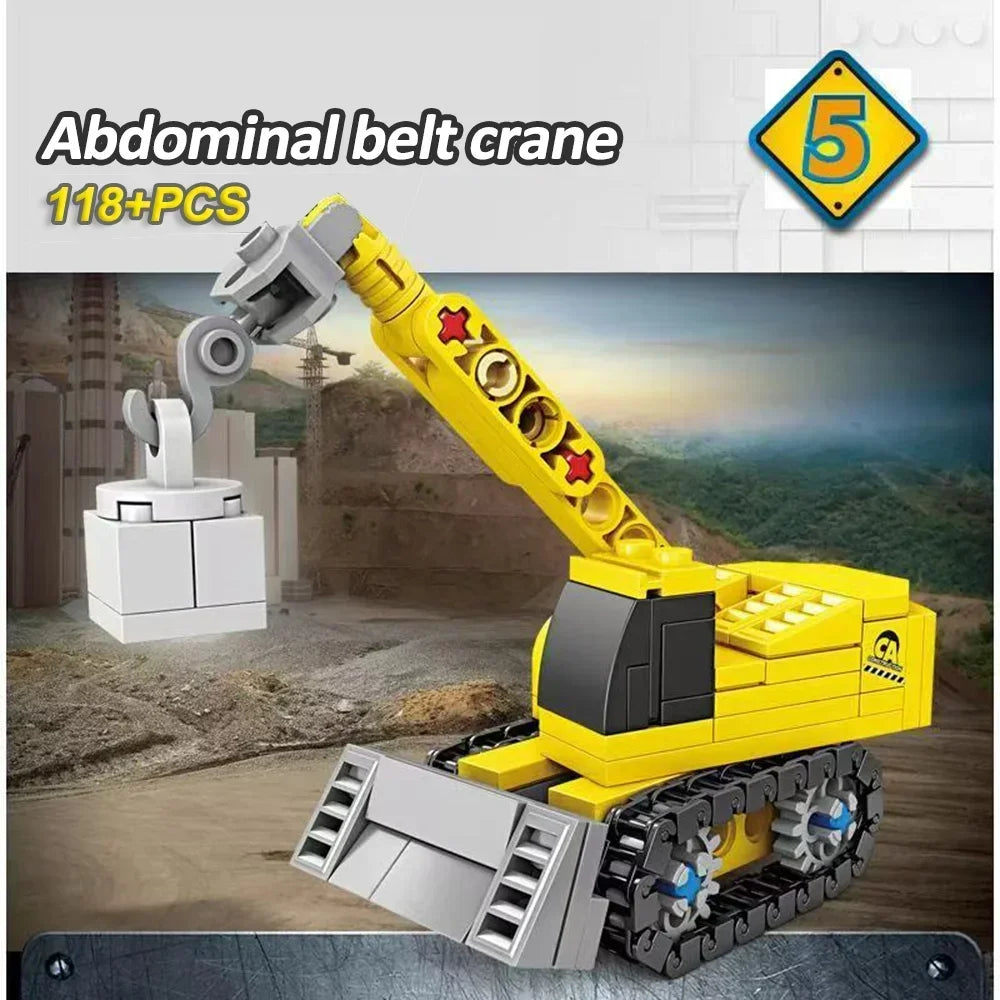 8-in-1 STEM Robot Building Kit – DIY Engineering Toy for Kids