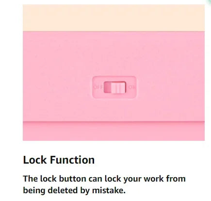 Kids LCD Drawing Tablet – Reusable Writing Board