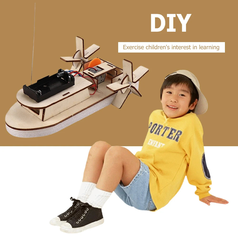 DIY STEM Boat Science Kit for Kids