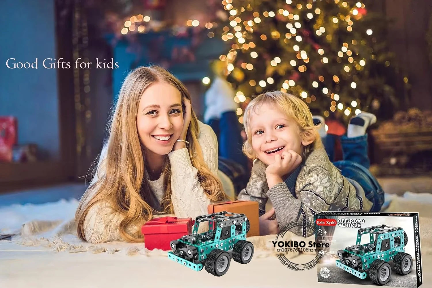 STEM Mechanical Truck Building Kit – 3D Engineering Toy for Kids