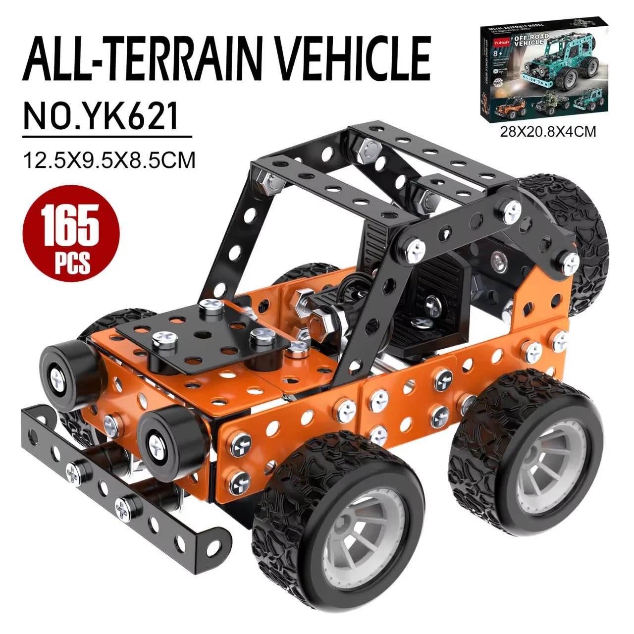 STEM Mechanical Truck Building Kit – 3D Engineering Toy for Kids