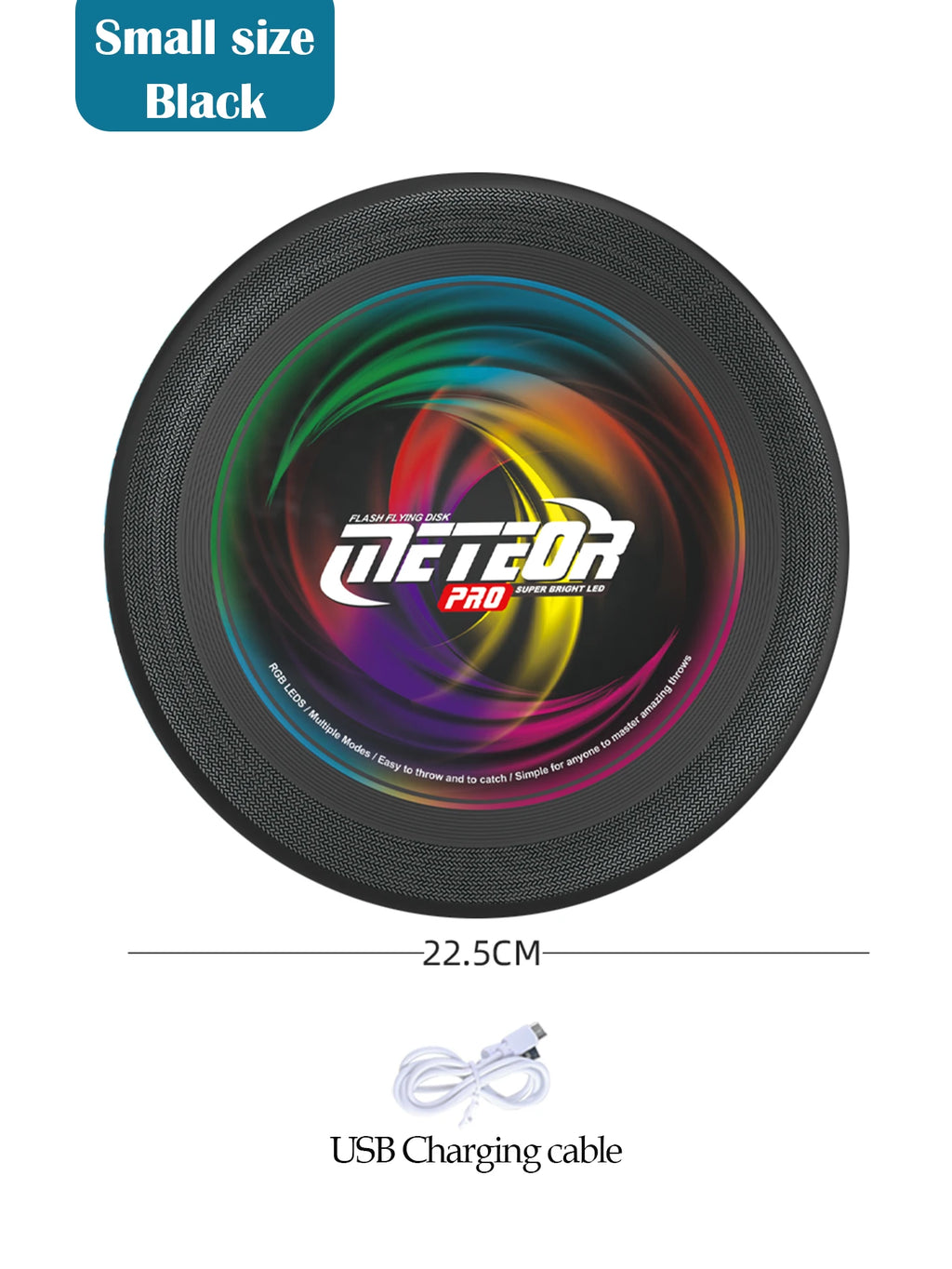 LED Flying Disc – Light-Up Outdoor Frisbee Toy for Kids